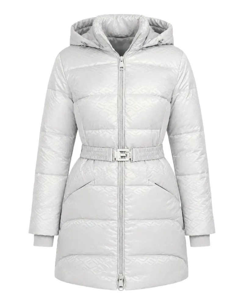 Guess Steppjacke mit Logo - Silber Silber
