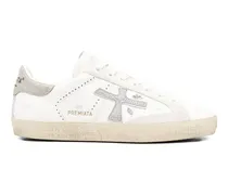 Stevend Sneakers mit Glitter-Applikation - Weiß