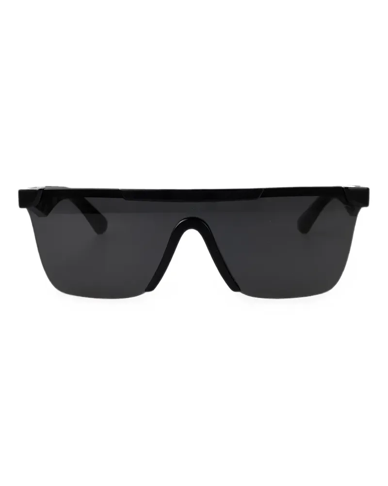 Burberry geometric-frame sunglasses - Schwarz Schwarz