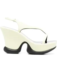 Stella McCartney Shroom Wedge-Sandalen 110mm Gelb