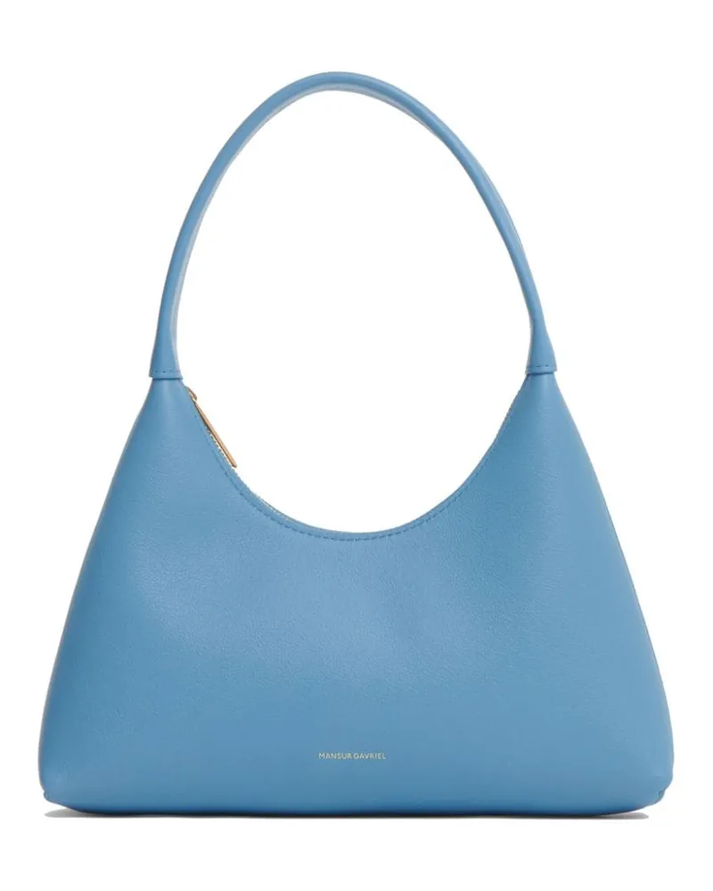 Mansur Gavriel Candy Mini-Schultertasche Blau