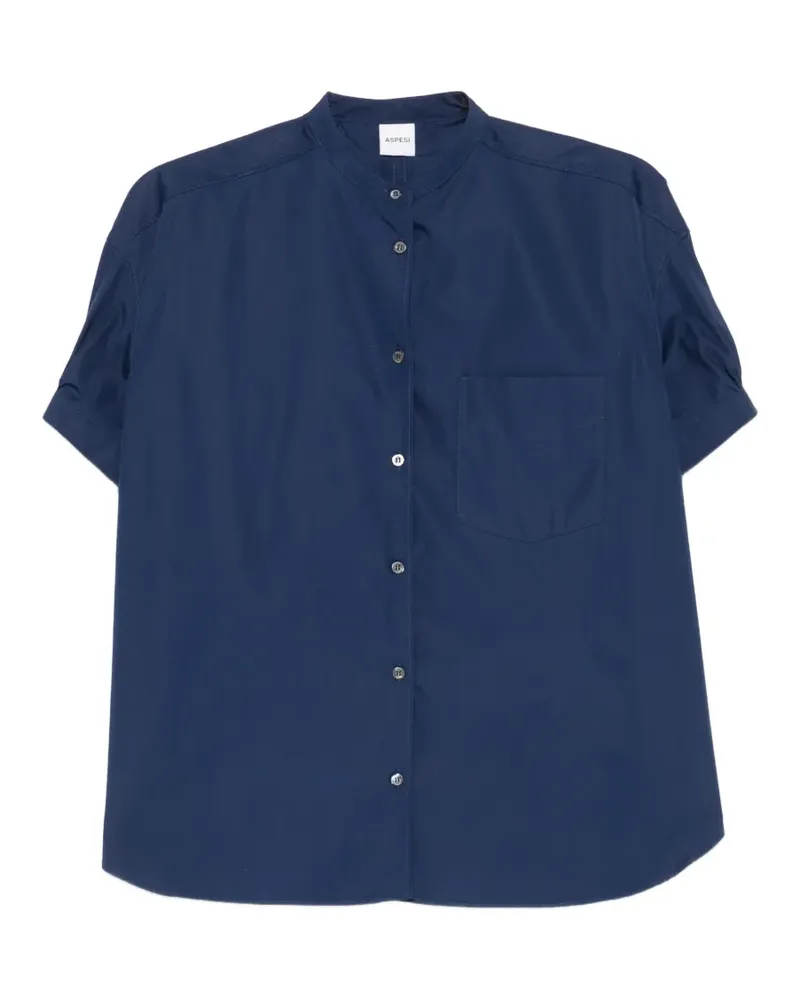 ASPESI short-sleeve blouse - Blau Blau
