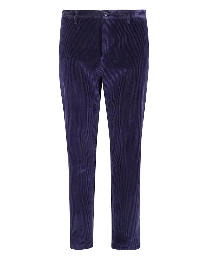 Paul Smith Hose aus Cord - Blau Blau