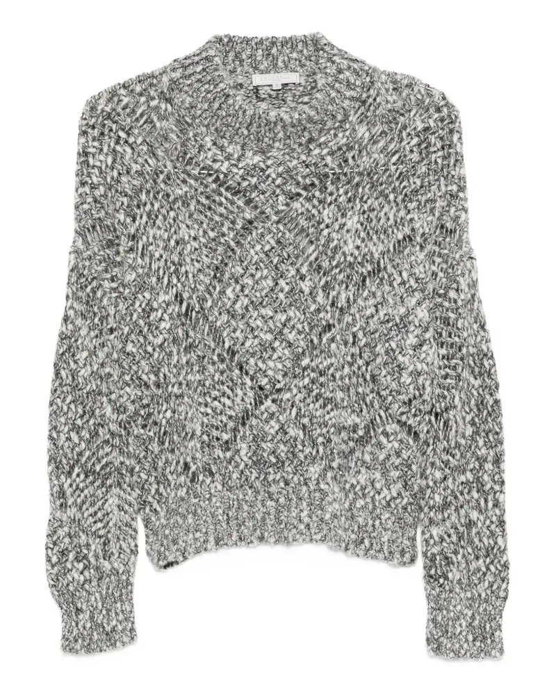 Antonelli Firenze Pullover mit Pailletten - Weiß Weiß