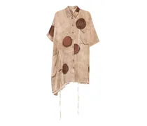 Thetis Oberteil mit Punkte-Print - Nude