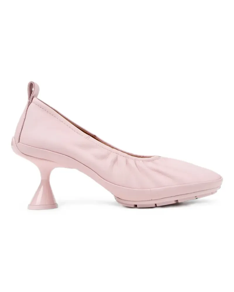 Camper Right Left Pumps mit Design-Absatz - Rosa Rosa