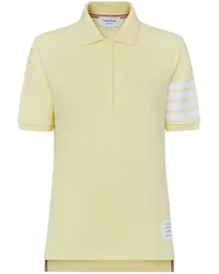 Thom Browne Poloshirt mit Streifen Gelb