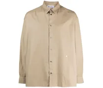 Destroyed Illusion Hemd - Braun