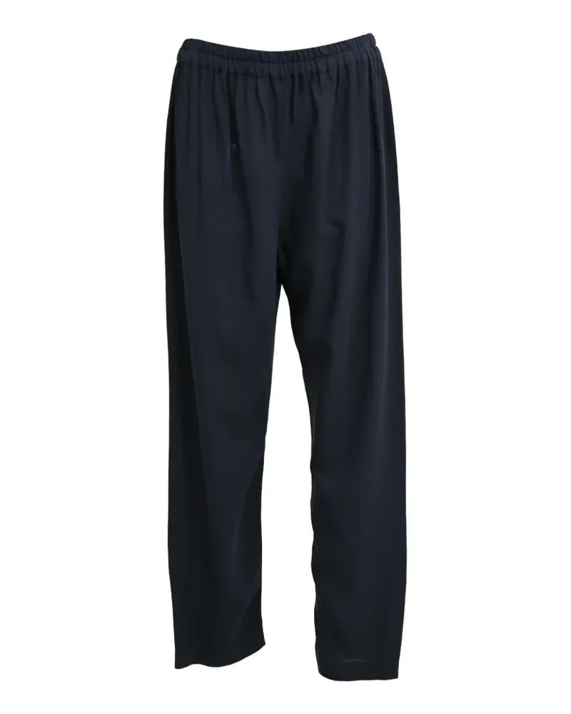 Mansur Gavriel drawstring straight-leg trousers - Blau Blau