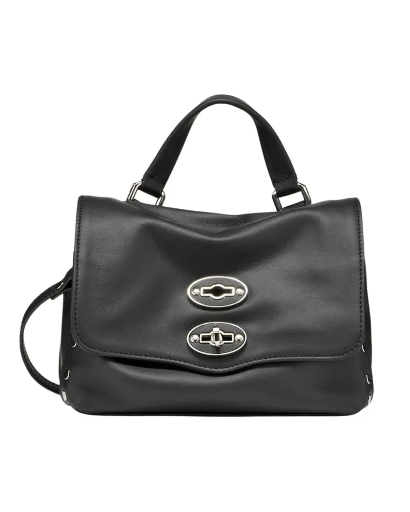 Zanellato Postina Daily Handtasche - Schwarz Schwarz