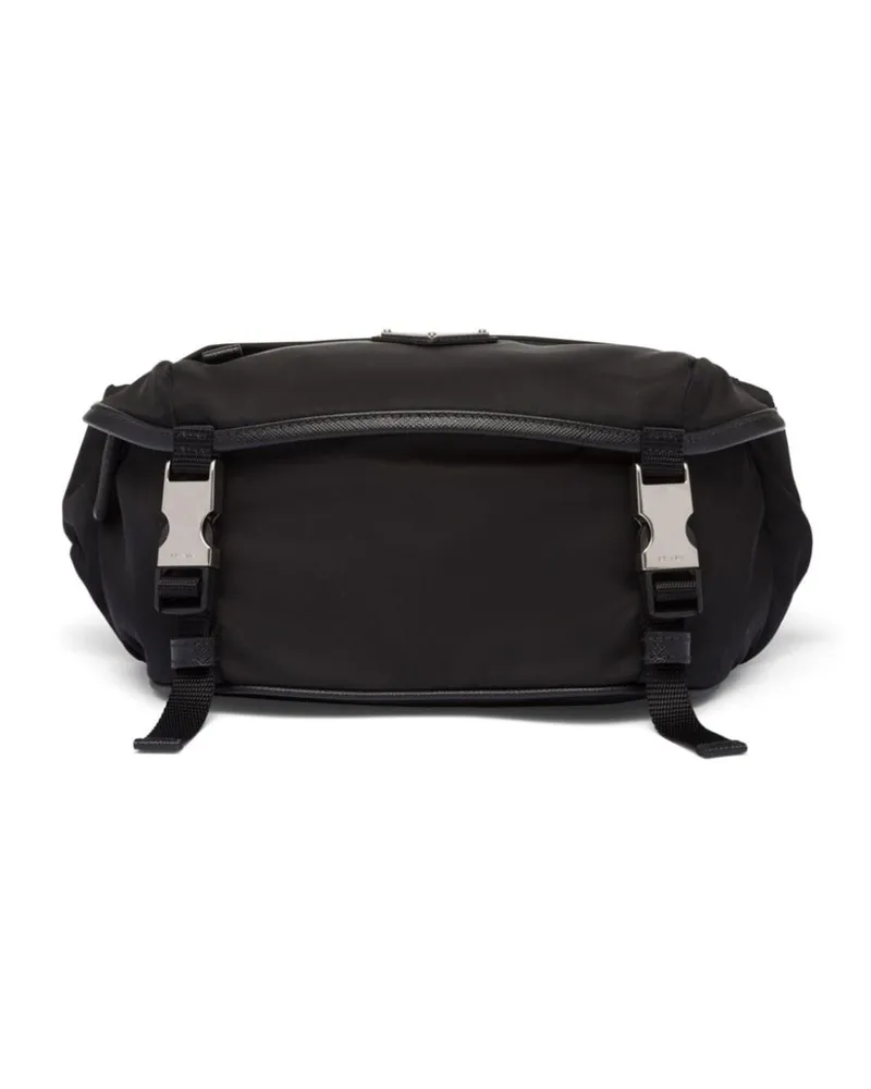 Prada Schultertasche aus Re-Nylon - Schwarz Schwarz