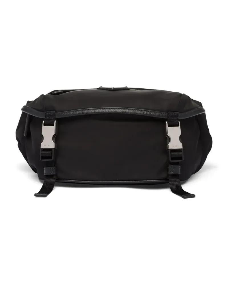 Prada Schultertasche aus Re-Nylon - Schwarz Schwarz