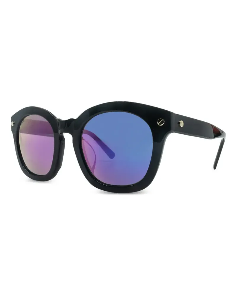 MCM Sonnenbrille mit Cat-Eye-Gestell - Schwarz Schwarz