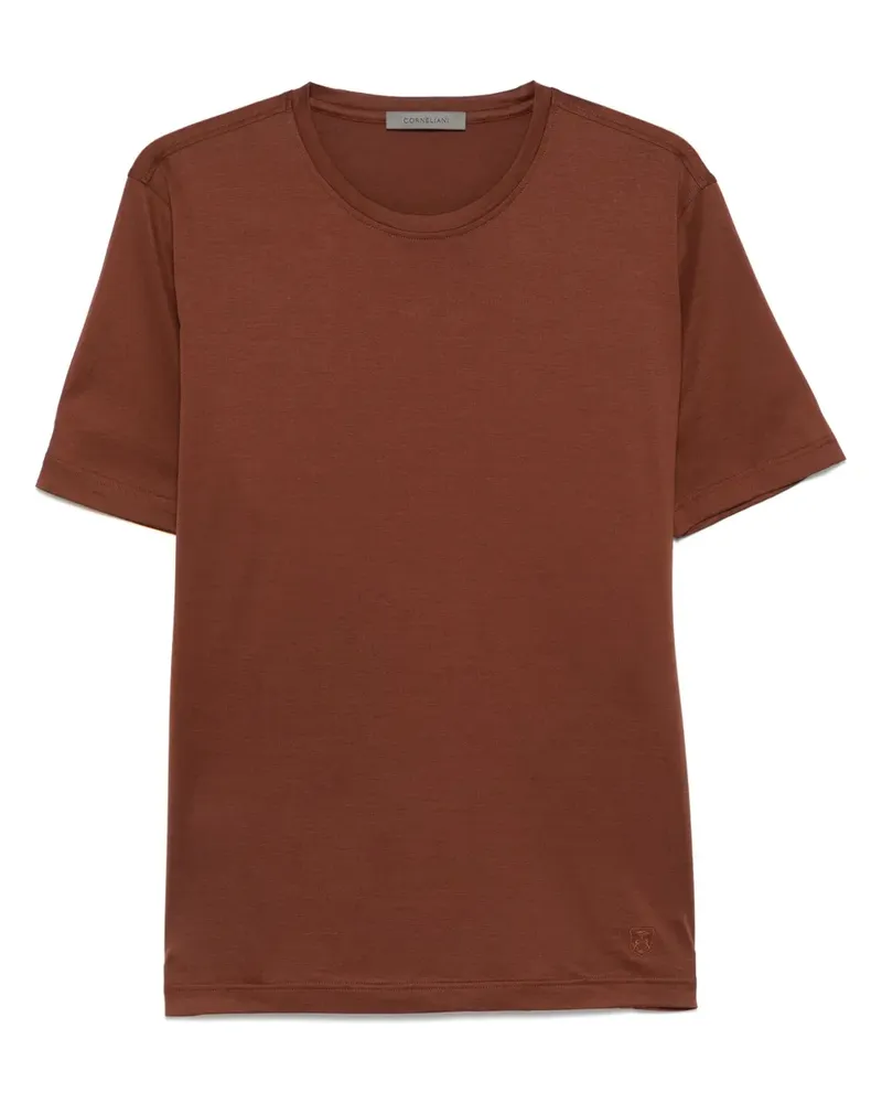 Corneliani Klassisches T-Shirt - Braun Braun