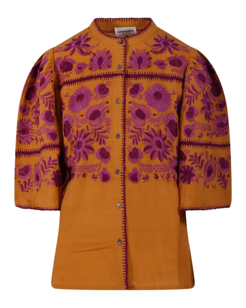 Antik Batik Matias blouse - Orange Orange
