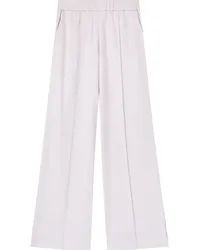 Jil Sander Weite Hose mit Stretchbund Rosa