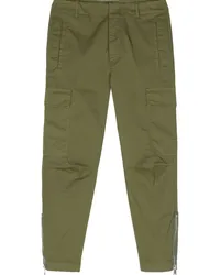 Dondup Klassische Cropped-Cargohose Grün