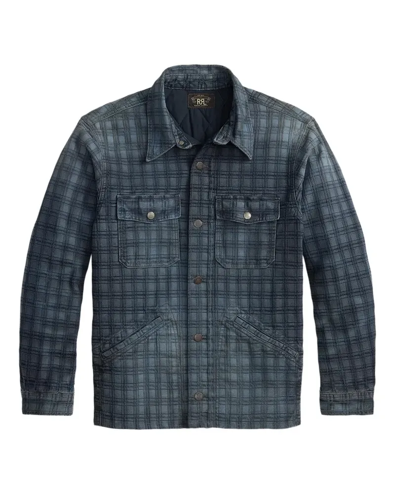 Ralph Lauren Jacke mit Karomuster - Blau Blau