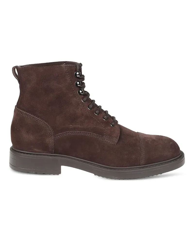 Doucal´s Janus Schnürstiefel aus Wildleder - Braun Braun