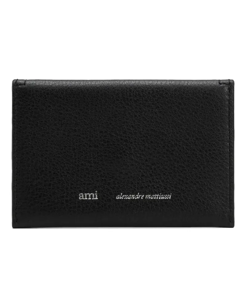 AMI Paris Etienne Kartenetui in Kuvertform - Schwarz Schwarz