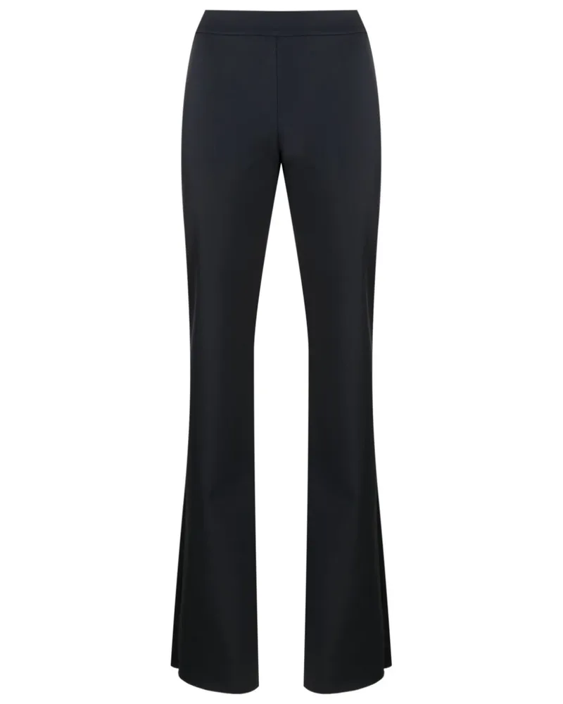 Gloria Coelho High-Waist-Hose mit geradem Bein - Schwarz Schwarz