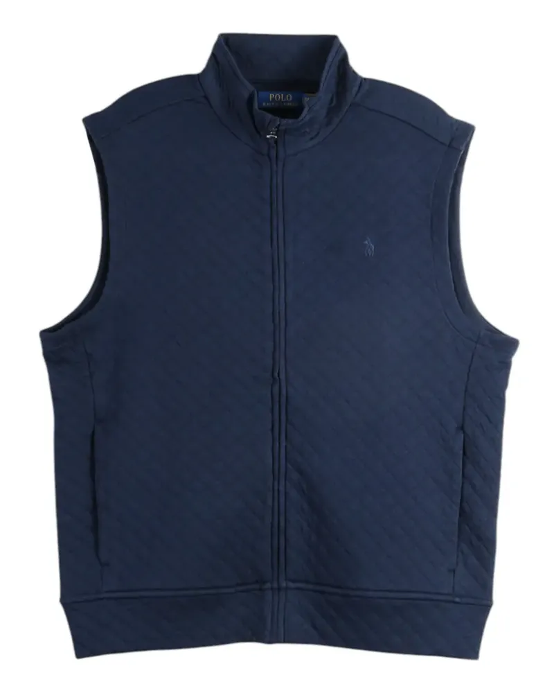 Ralph Lauren Gesteppte Weste mit Stehkragen - Blau Blau