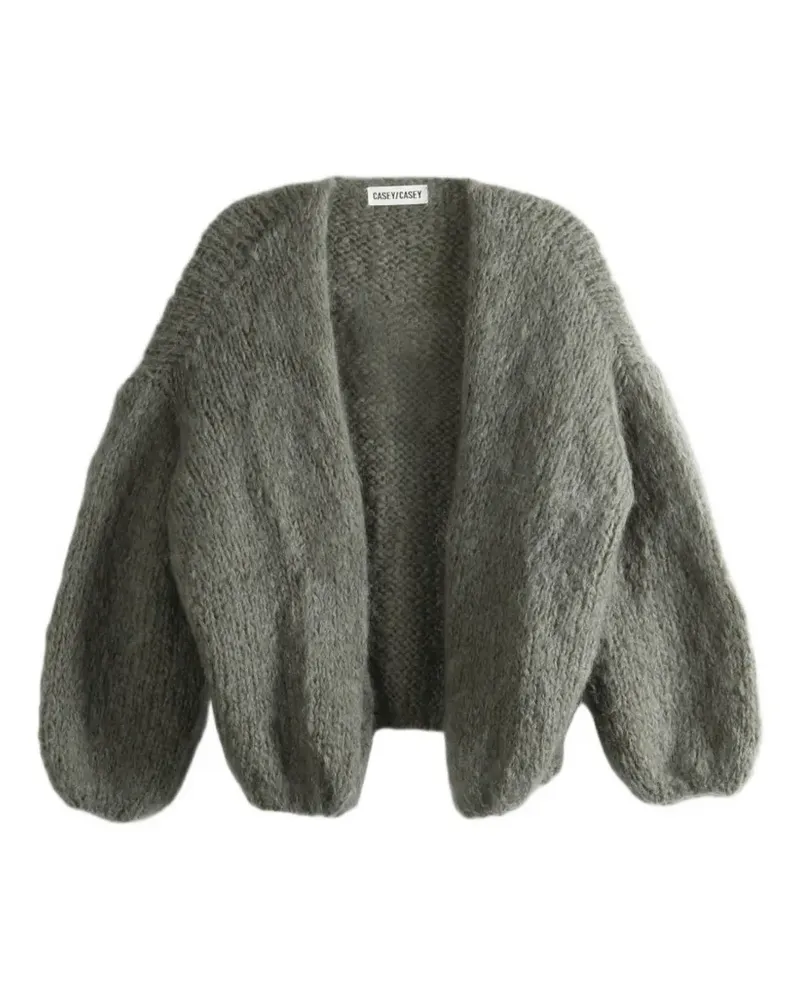 Casey Casey long-sleeve chunky-knit cardigan - Grün Grün