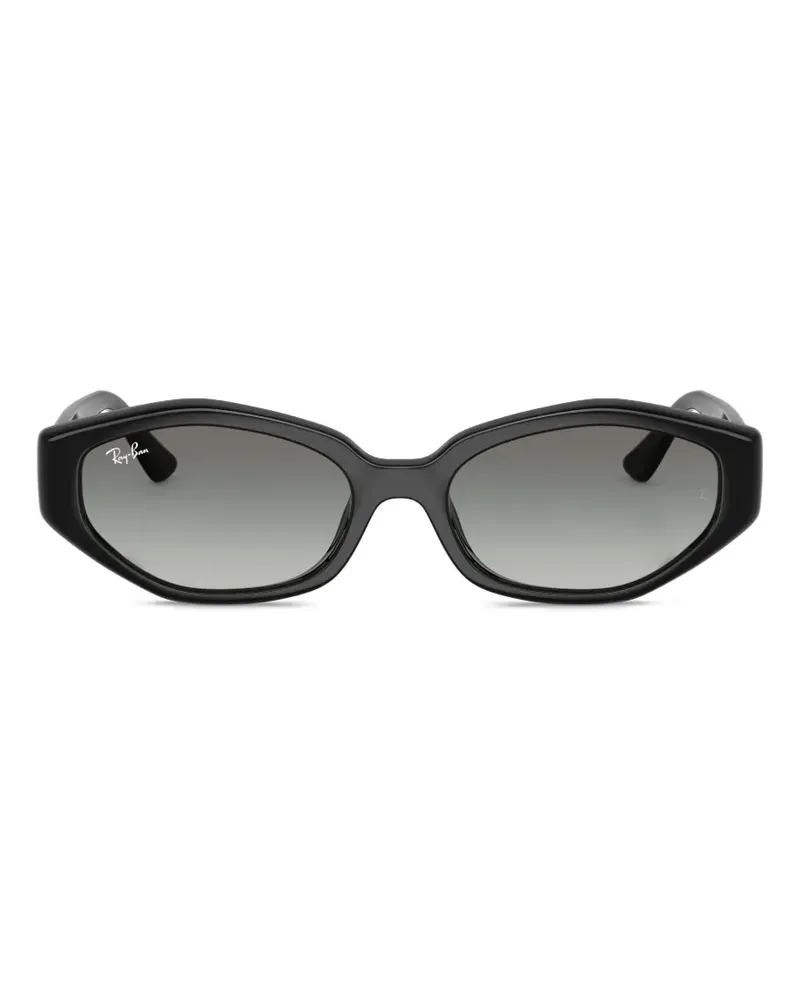 Ray Ban Sonnenbrille mit geometrischem Gestell - Schwarz Schwarz