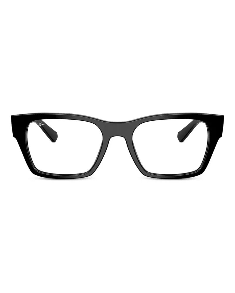 Ray Ban Brille mit eckigem Gestell - Schwarz Schwarz