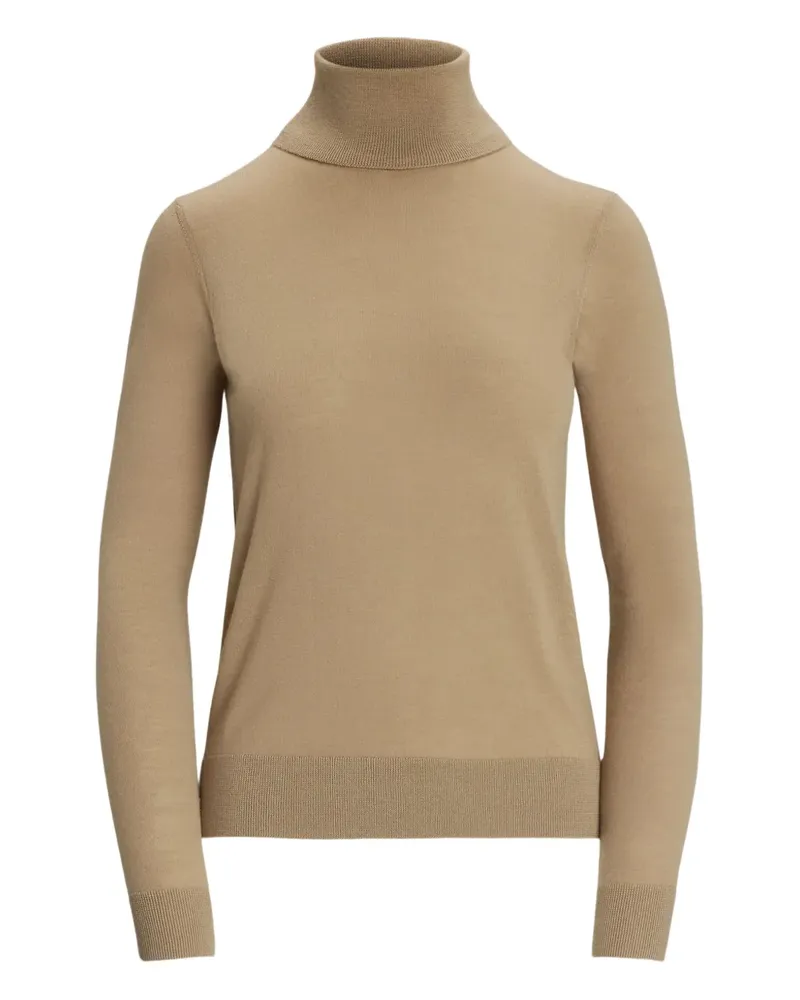 Ralph Lauren Rollkragenpullover aus Kaschmir - Nude Nude