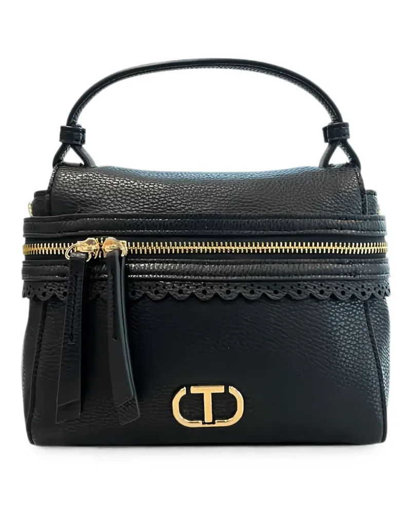 Twin-Set Kleine Cécile Handtasche - Schwarz Schwarz
