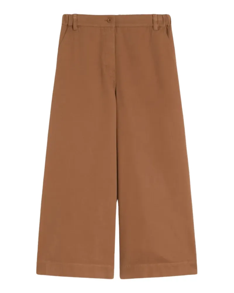 Max Mara leather culottes - Braun Braun
