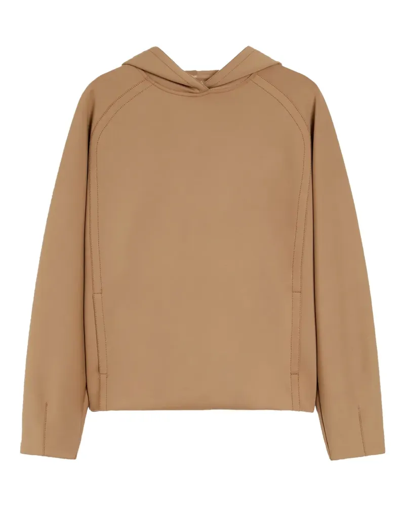 Max Mara raglan-sleeve hoodie - Braun Braun