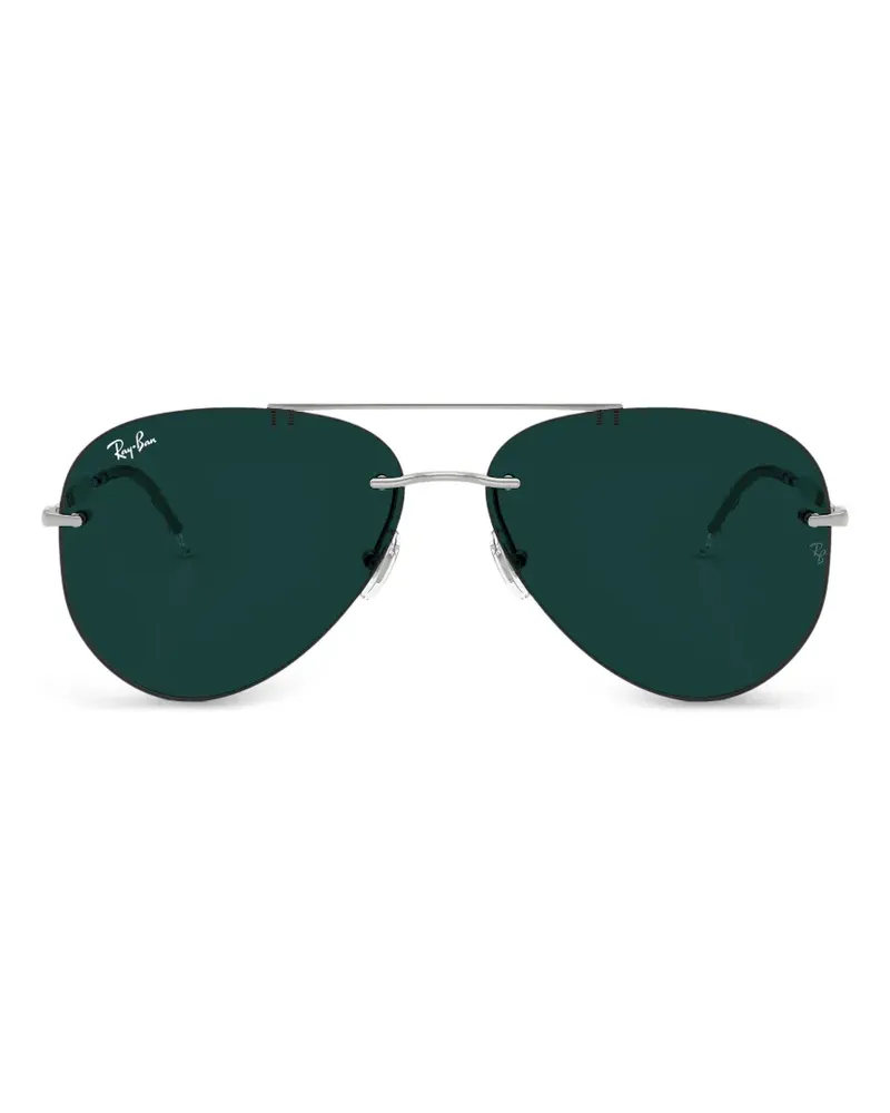 Ray Ban Rahmenlose Pilotenbrille - Silber Silber