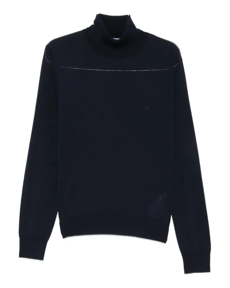 Dsquared2 Upside Down turtleneck sweater - Blau Blau