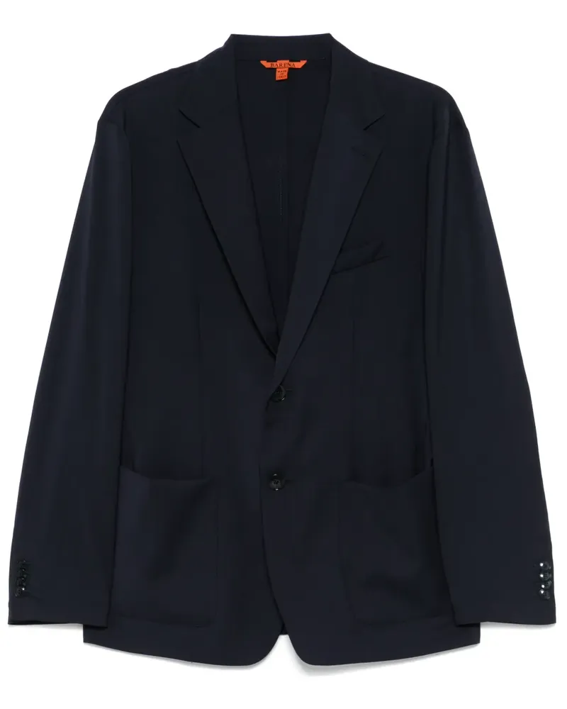 BARENA Borgo Tropical Blazer - Blau Blau