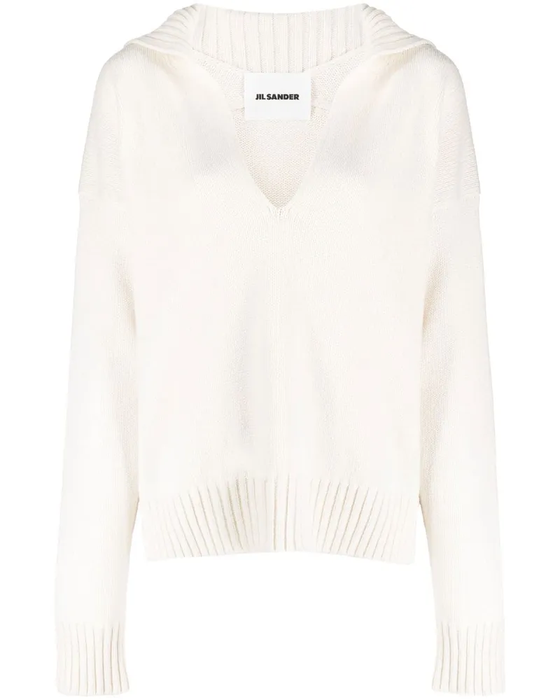 Jil Sander Gestrickter Pullover - Nude Nude