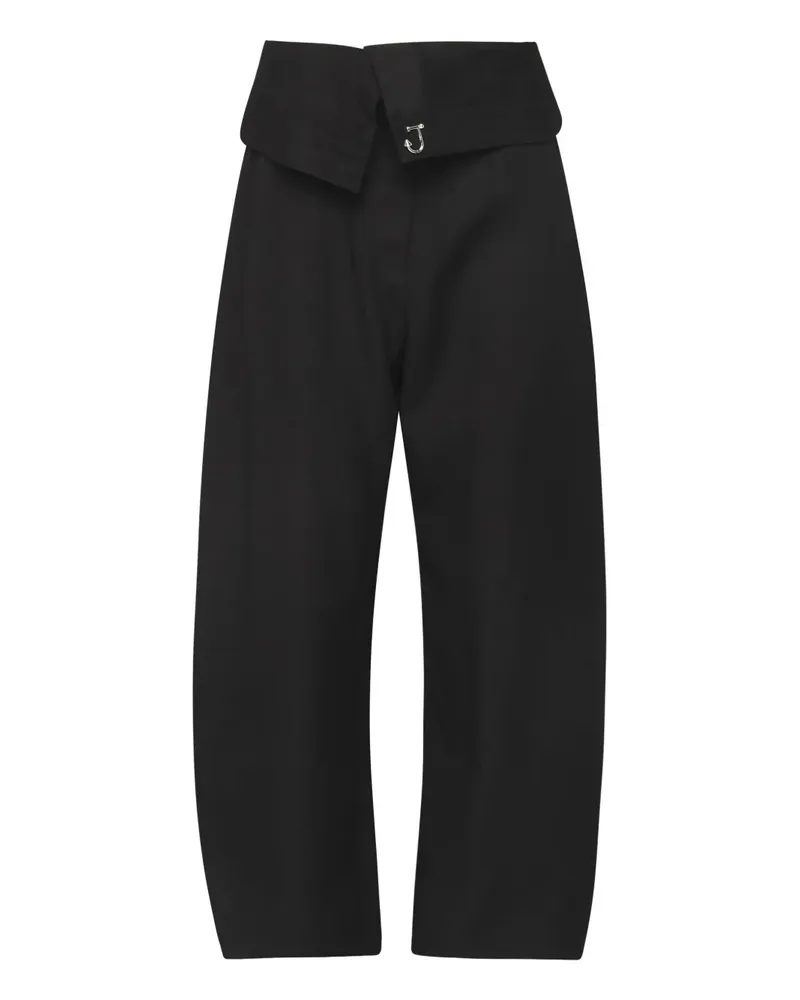 J.W.Anderson Hose mit Umschlag - Schwarz Schwarz