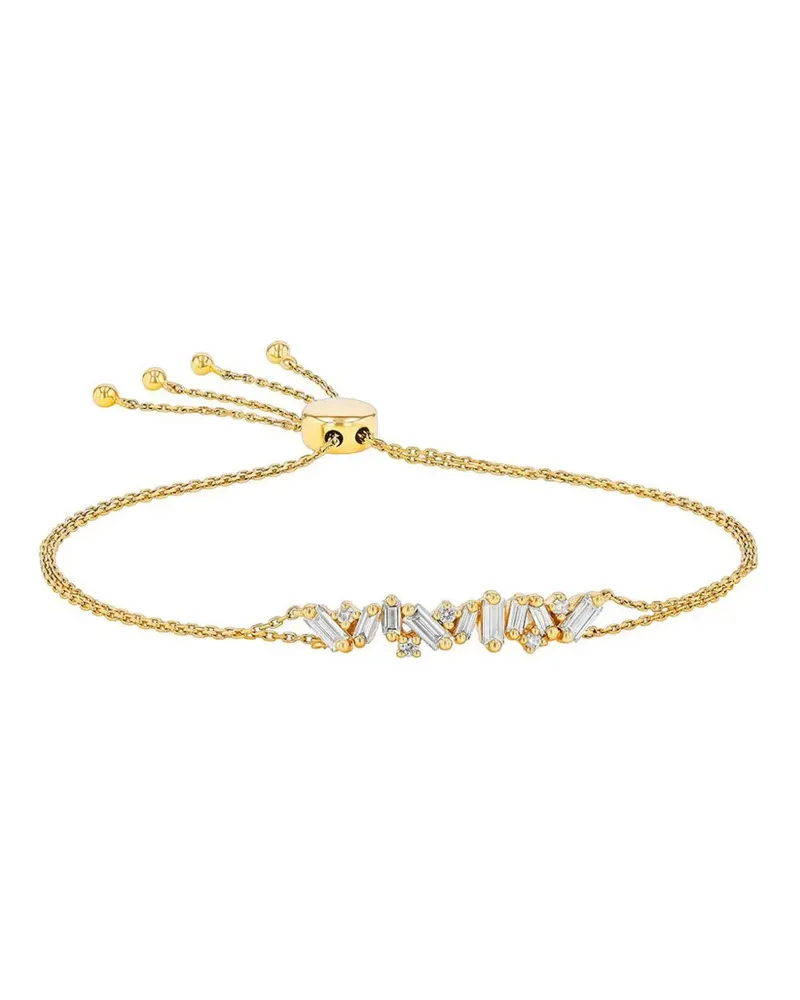 Suzanne Kalan 18kt Gelbgoldarmband mit Diamanten Gold