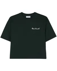 Lacoste T-Shirt mit Logo-Patch Grün