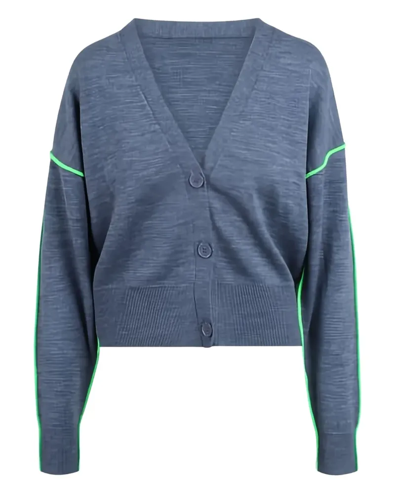 Essentiel Cardigan mit Kontrastdetails - Grau Grau