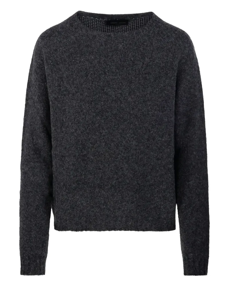 Roberto Collina Pullover mit Rundhalsausschnitt - Grau Grau