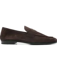 Tom Ford Penny-Loafer aus Wildleder Braun