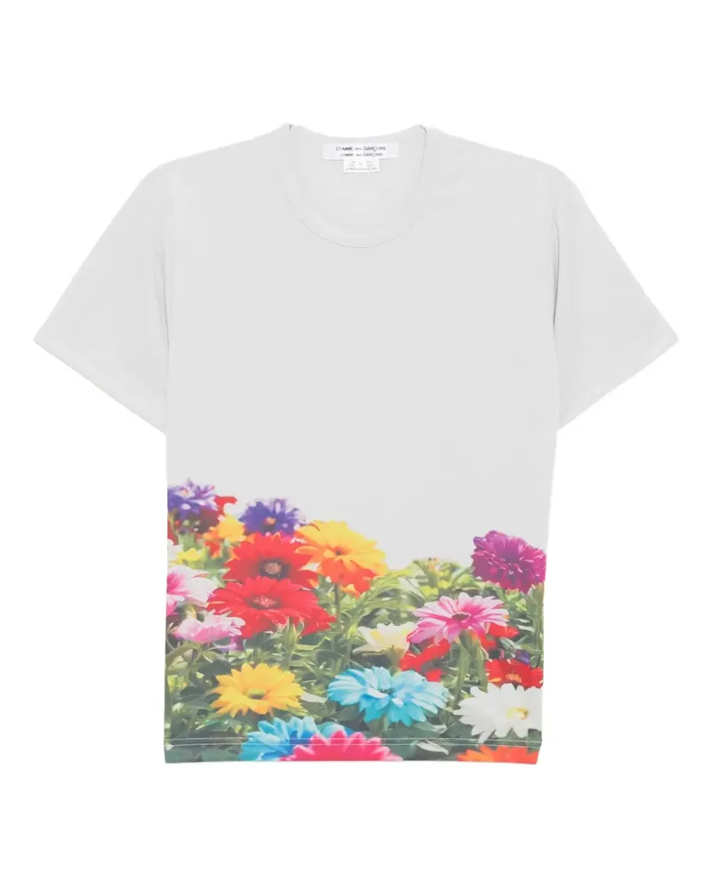 Comme des Garçons all-over print T-shirt - Grau Grau