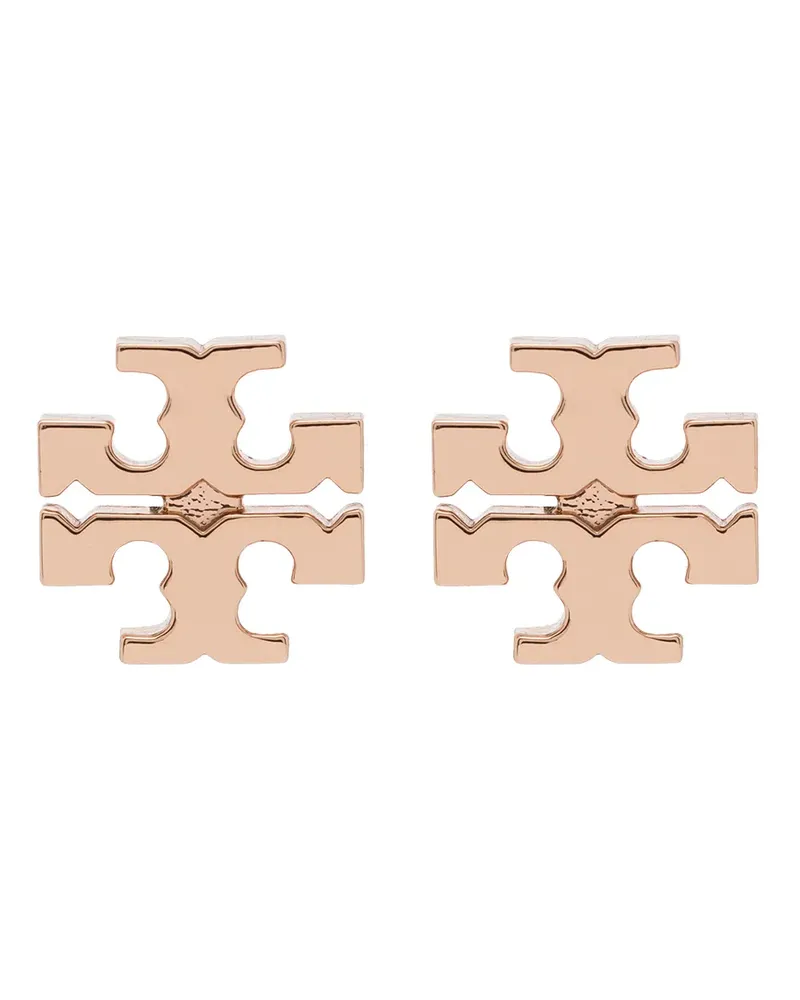 Tory Burch Ohrringe mit T-Logo - Gold Gold