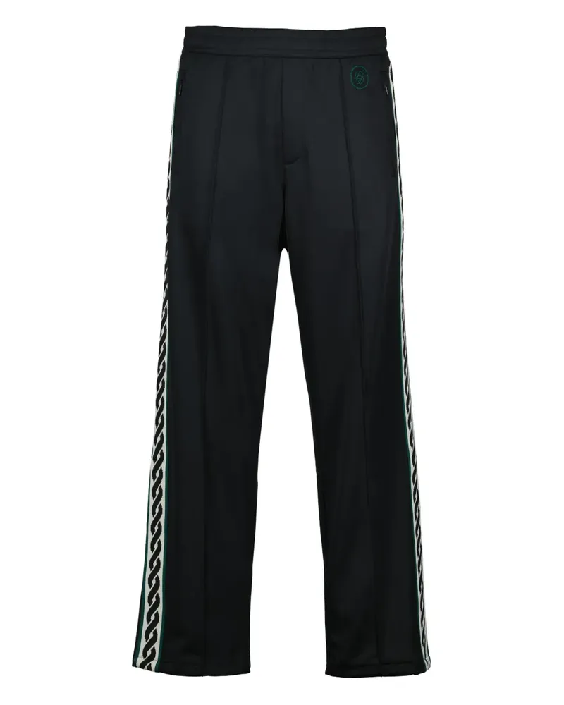 Drôle de Monsieur Jogginghose mit Logo-Stickerei - Schwarz Schwarz