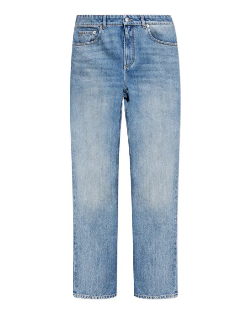 Alexander McQueen zip-detail jeans - Blau Blau