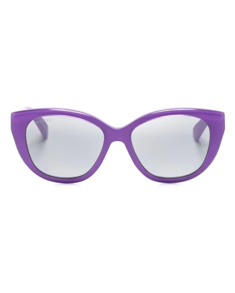 Gucci Sonnenbrille mit Cat-Eye-Gestell - Violett Violett