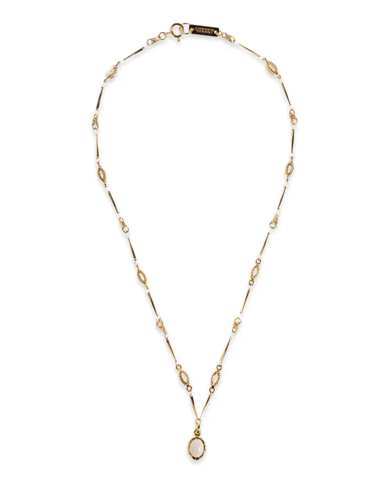 Isabel Marant gold-tone pendant necklace Gold