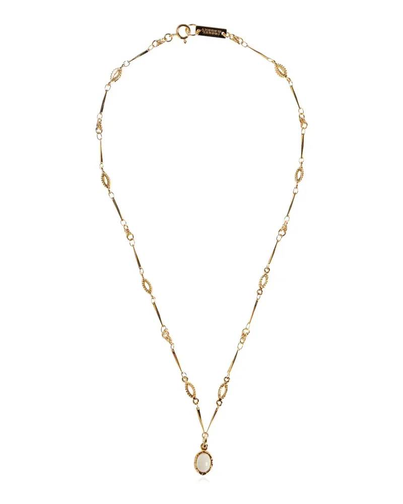 Isabel Marant gold-tone pendant necklace Gold